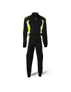 Speed Combinaison BARCELONA RS-3  CIK noir,blanc,neon jaune