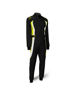 Speed Combinaison BARCELONA RS-3  CIK noir,blanc,neon jaune