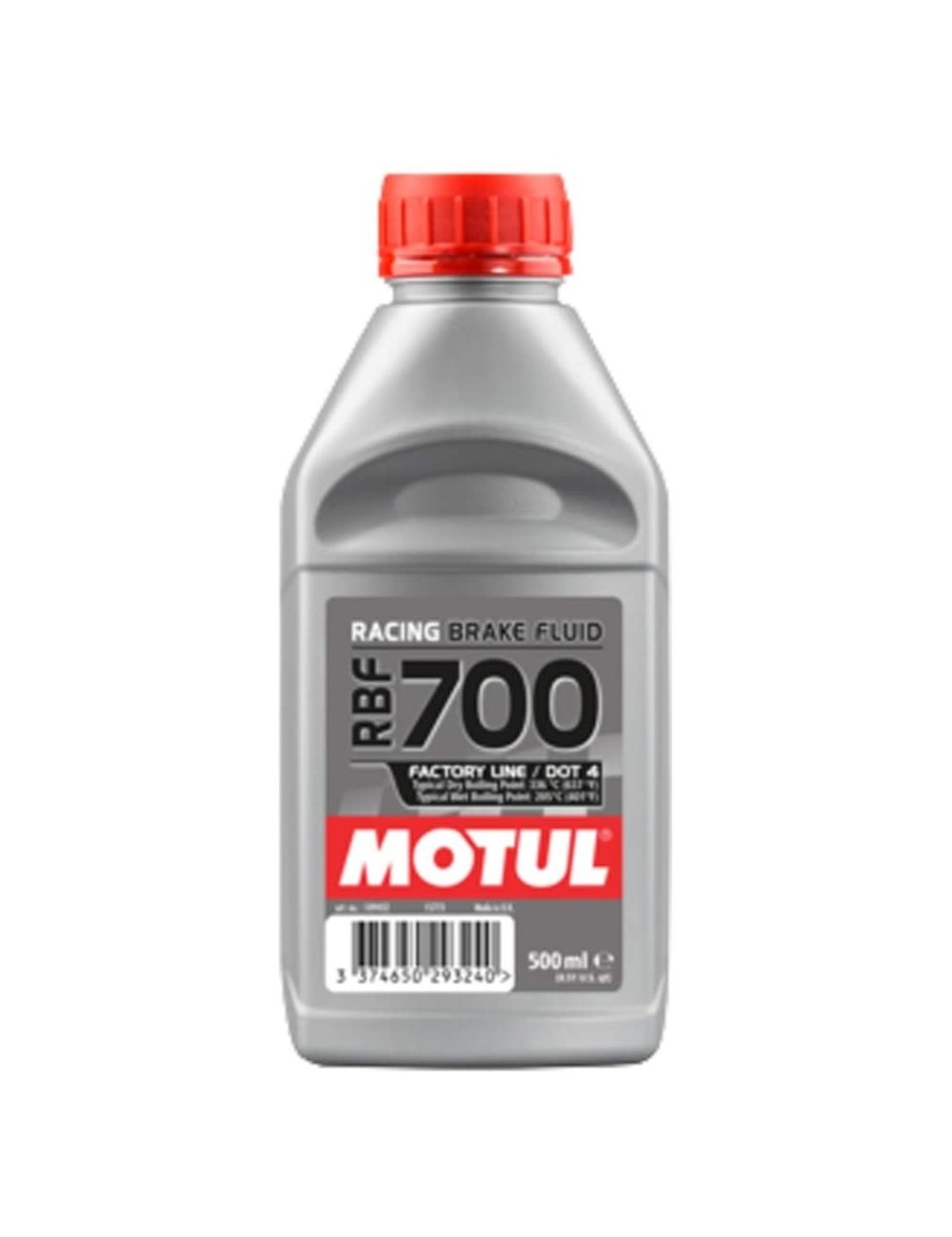 Motul Racing 700 Liquide de frein, DOT 4, 500 ml Motul Racing 700 Liquide de frein, DOT 4, 500 ml