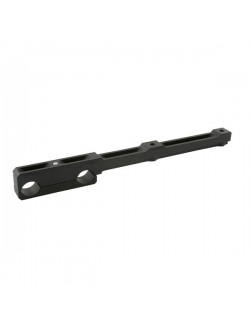 Barre de support pour silencieux 125cc anodisee noire  