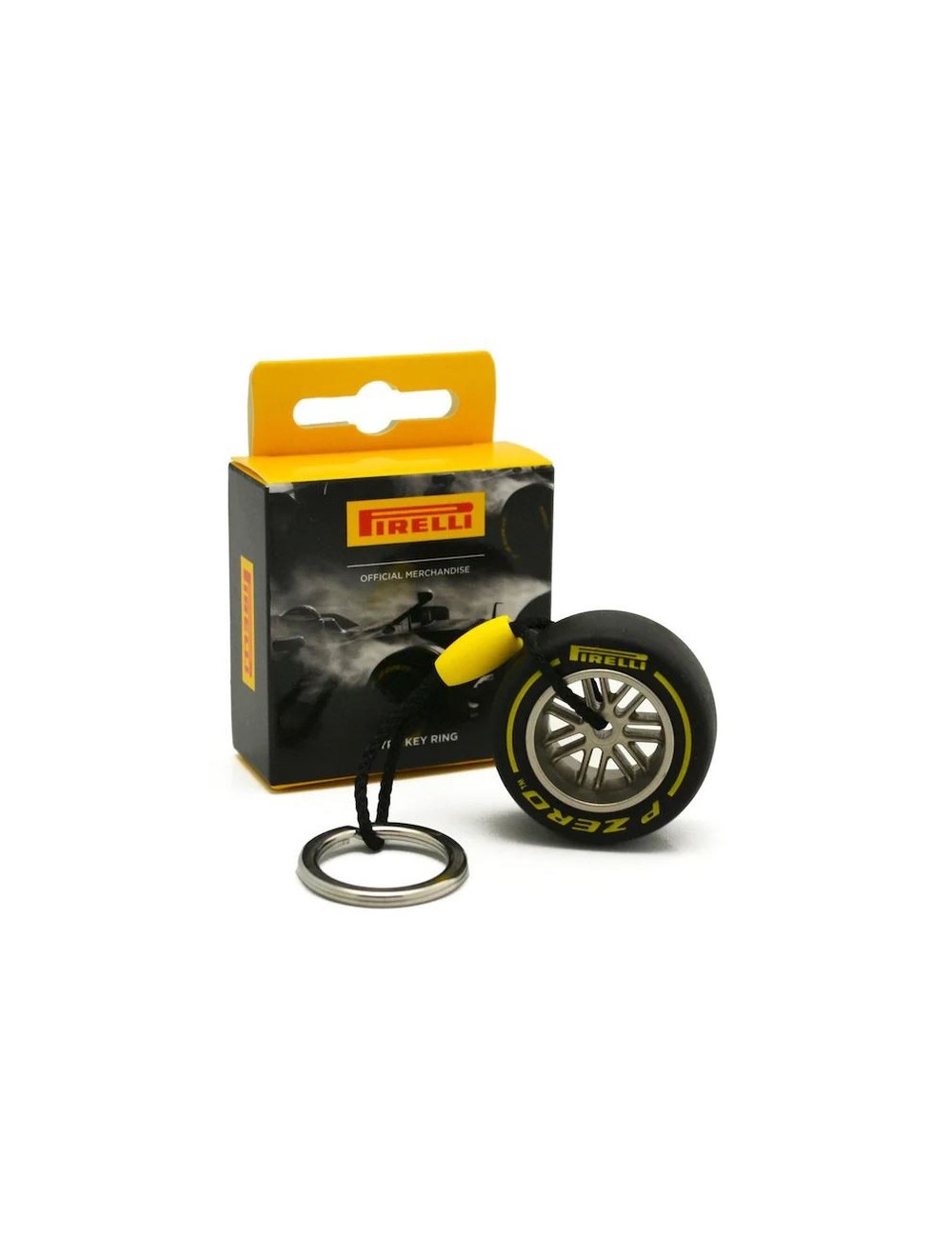 porte cle Pirelli 18 pouce jaune