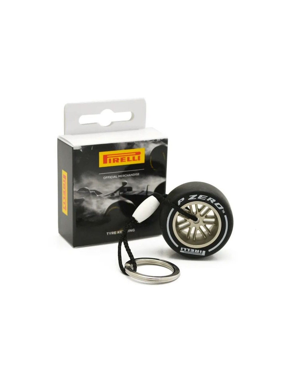 porte cle Pirelli 18 pouce blanc