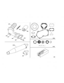 Exhaust pipe joint x30