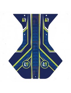 kit-deco Floor-Otk-ln-kart-lando-norris, blau, gelb-magickart
