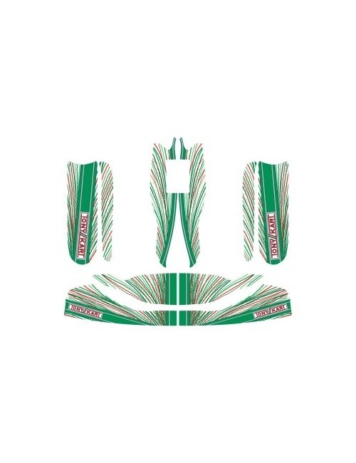 Full Deco Kit 2022 Tonykart RR M7 OTK