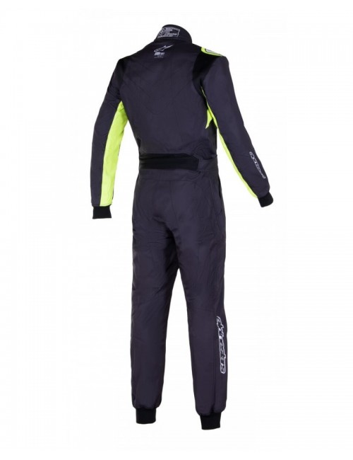 combinazione-kart-Alpinestars-kmx9-v2-Graph-3-giallo-approvato-Fia livello 2
