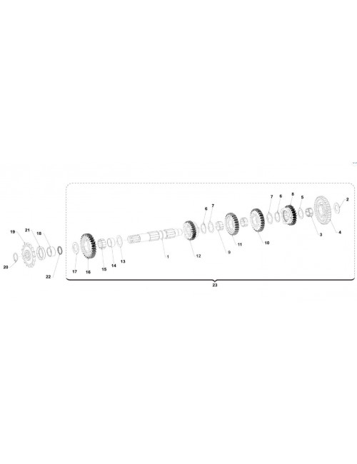 (15) TMkart R1-r2-k10c NEEDLE CAGE