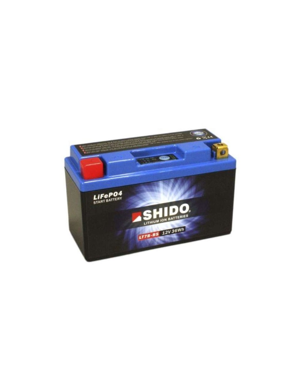 BATTERIE SHIDO LITHIUM YT7B-BS BATTERIE SHIDO LITHIUM YT7B-BS