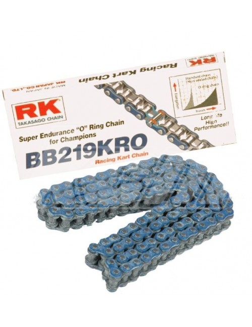 Chaine RK O'ring 219KR bleu