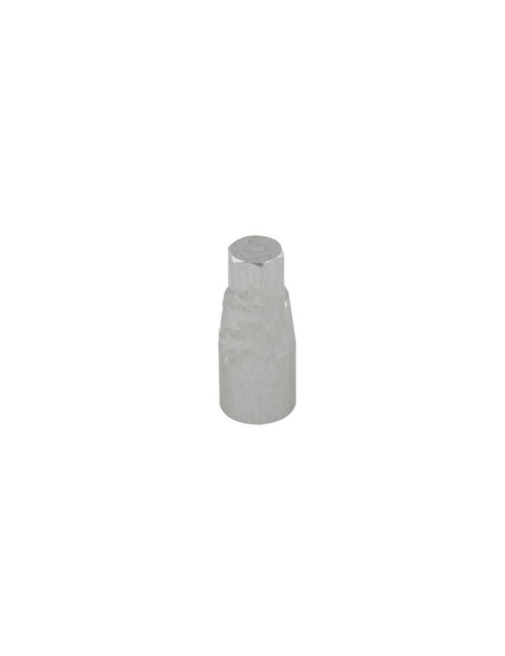 M8 tuerca cilíndrica, exagonal 10mm, aluminio anodise -magickart