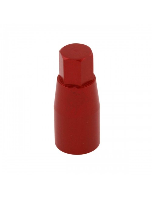 M8 cylindrical nut, exagonic 10mm, aluminum anodise -Magickart