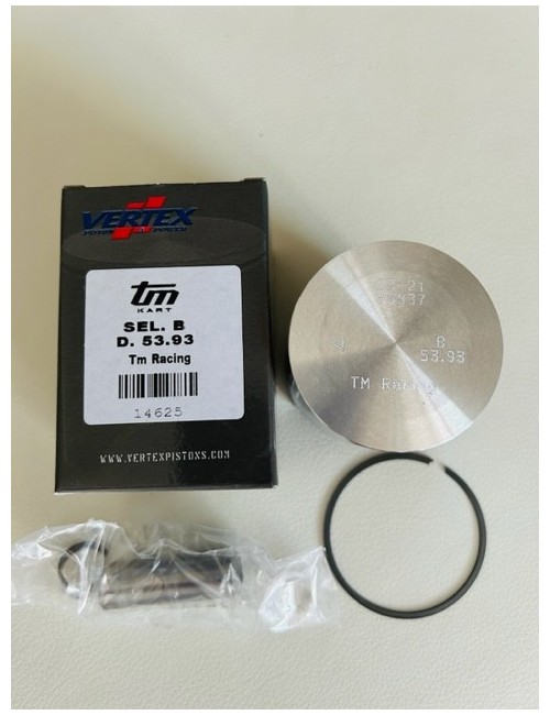 Pistón TM Racing KZ10C KZ R1 R2 – Cabezal Semiplato Vertex Original