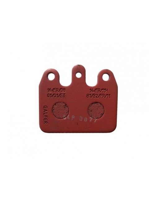 Pastilhas de freio CRG Sex 05 Vermelho -Magicheart