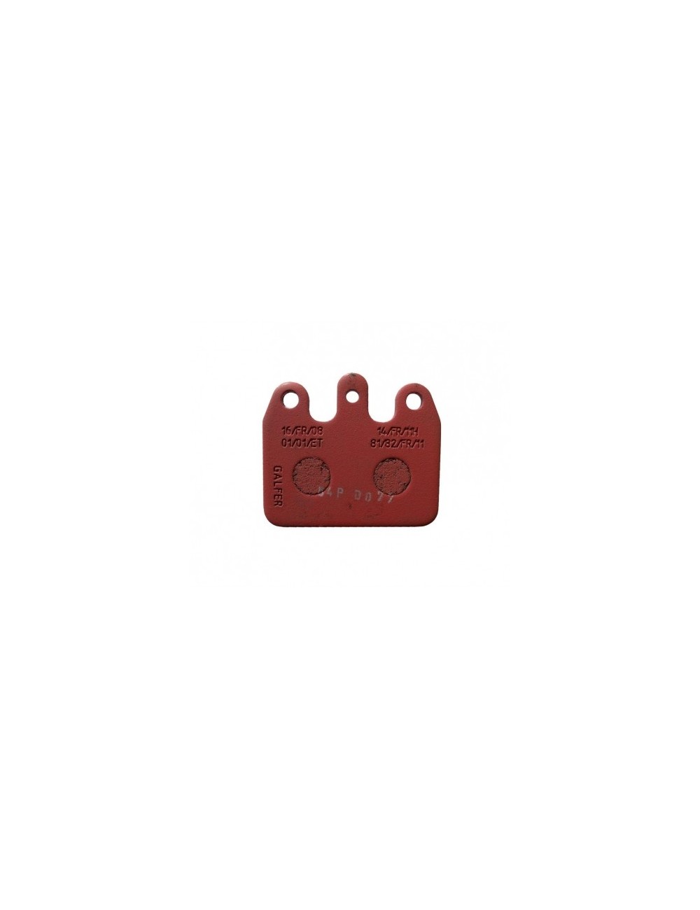 Spielbremsbeläge CRG Fr. 05 rot-magickart Spielbremsbeläge CRG Fr. 05 rot-magickart