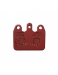 Jeu plaquettes de frein CRG VEN 05 rouge -Magickart