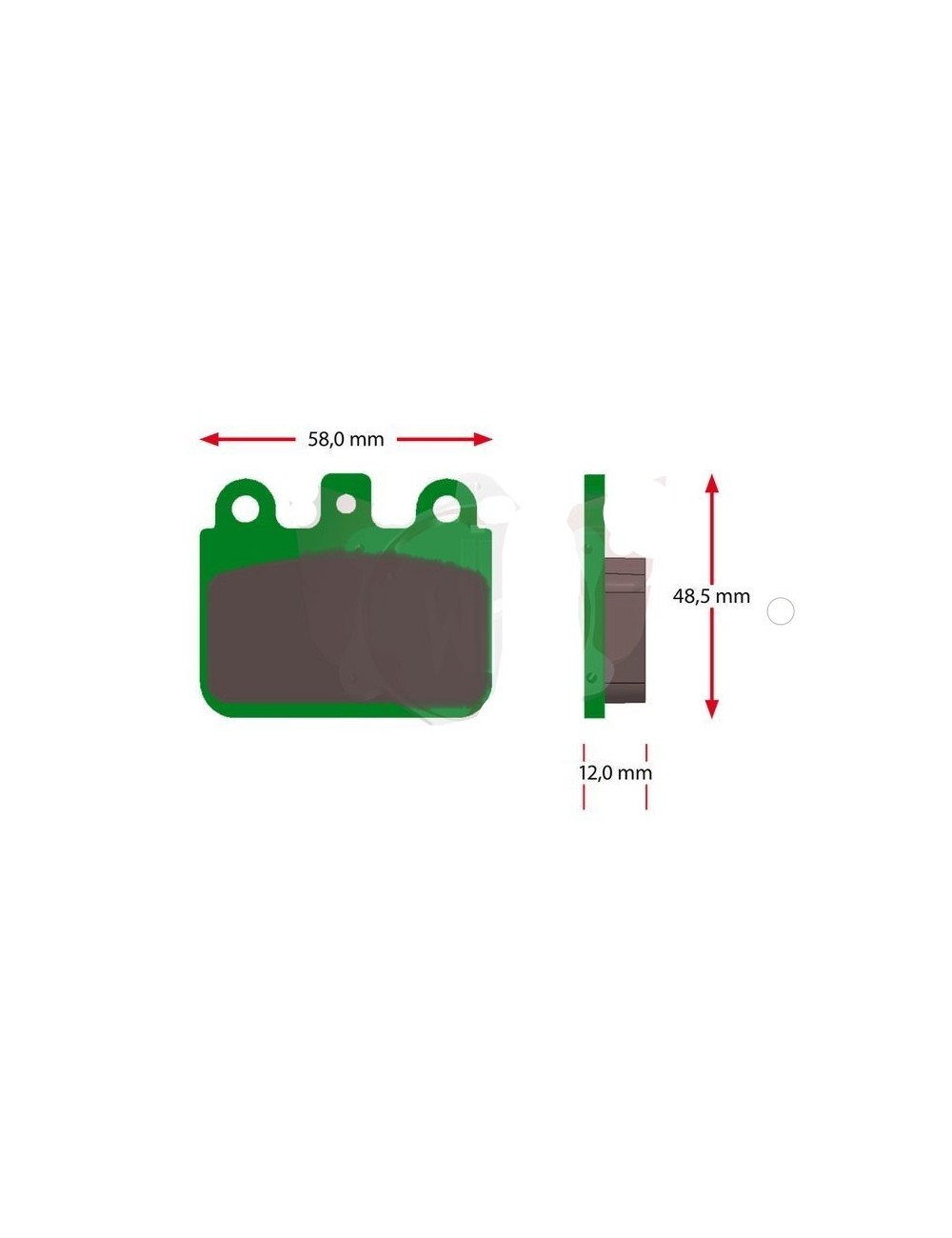 Set-Pads CRG Ar Sinter Green-Magickart