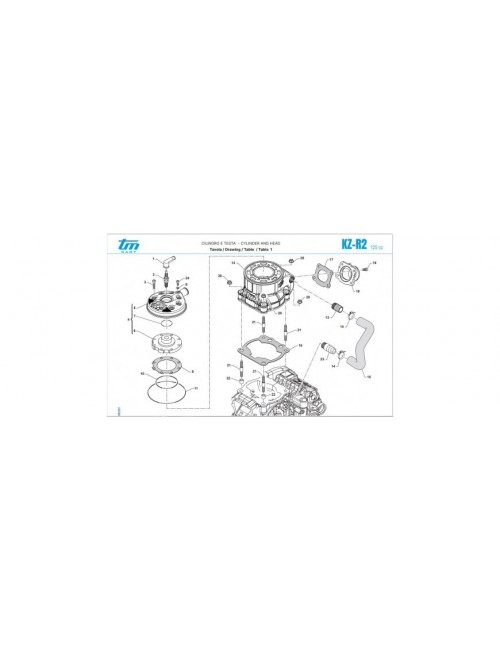 JOINT DE CULASSE CUIVRE KZ-R2 0.03-MAGICKART