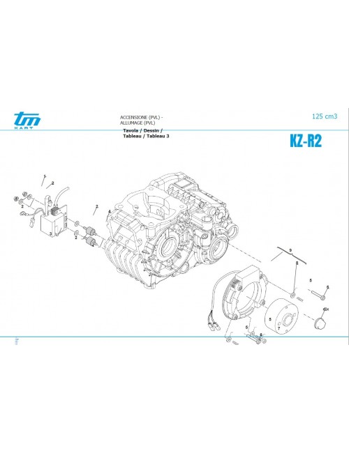 coil-Zündung-pvl-105-458-Motor-tm-kz-magickart