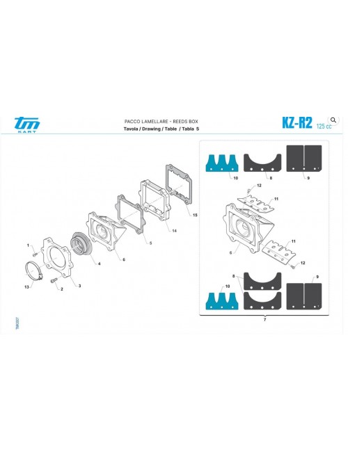 Admission flange TM KZ10C / R1