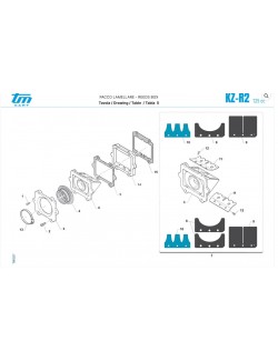 flange-rubber-admission-pipe-tmkart-kz10c-r1, r2, r3-magickart