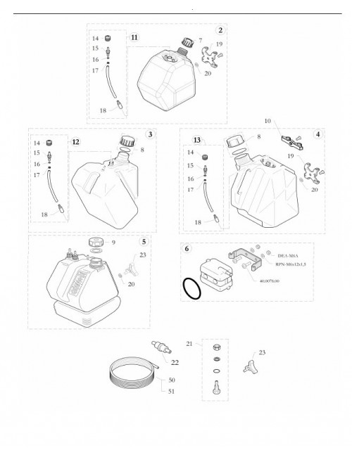 Conjunto de sucção removível