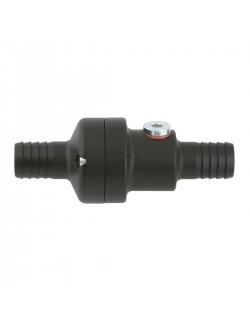 SOUPAPE THERMOSTATIQUE EN ALUMINIUM COMPLETE ANODISEE NOIRE 