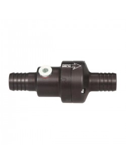 SOUPAPE THERMOSTATIQUE EN ALUMINIUM COMPLETE ANODISEE NOIRE 