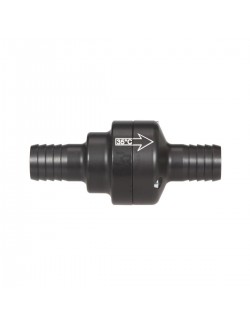 SOUPAPE THERMOSTATIQUE EN ALUMINIUM COMPLETE ANODISEE NOIRE