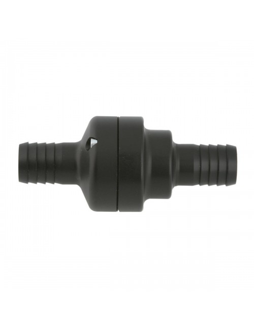 SOUPAPE THERMOSTATIQUE EN ALUMINIUM COMPLETE ANODISEE NOIRE