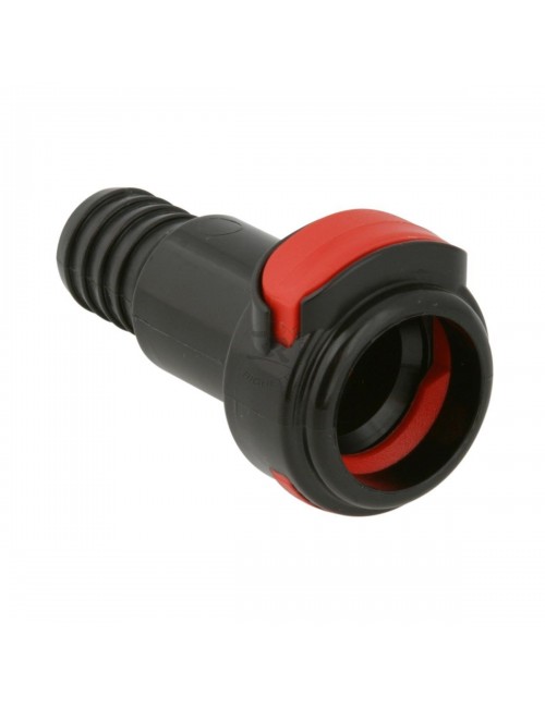 CONECTOR RÁPIDO HEMBRA, COLOR NEGRO