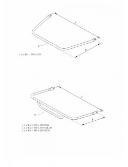 Front bumper D 550x320 kg 2016-Magickart
