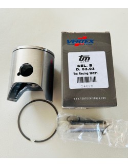 TM Racing piston - SEMI FLAT Vertex Original TM without window - Back view