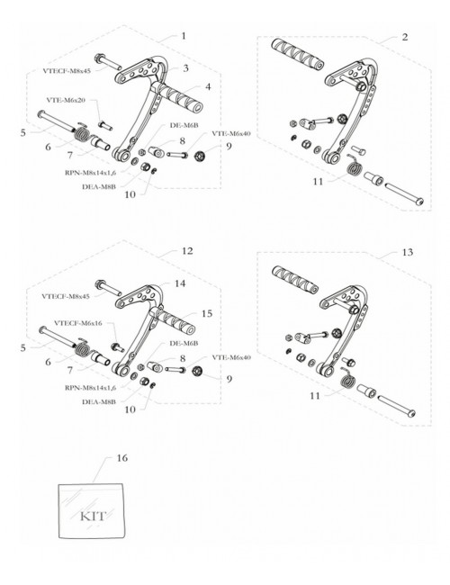 Pedal stop screw cover