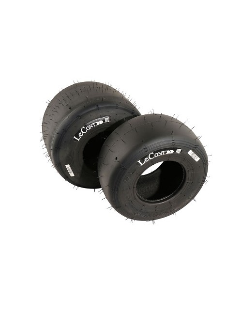 LECONT SET 4 LOH tire for karting, suitable for demanding running conditions