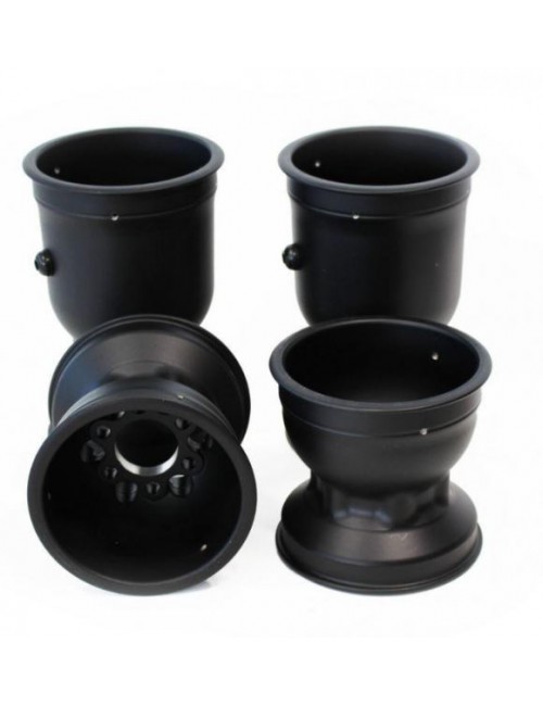 Magnesium wheels 130-210mm DF HQ Freeline BirelArt Black-Magickart