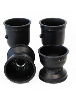 Magnesium wheels 130-210mm DF HQ Freeline BirelArt Black-Magickart