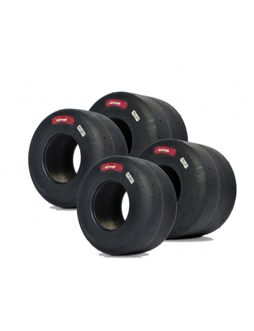 Set von 4 KOMET K3H Kart Reifen (Kat. KA100 & X30 J.) zum besten Preis bei Magickart