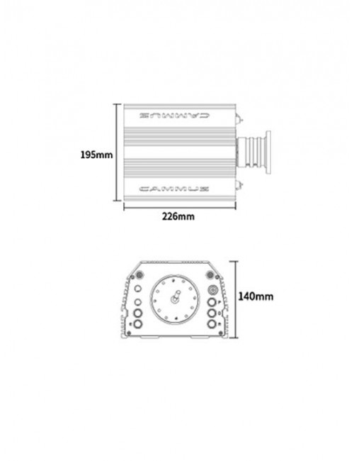 GT2 und CAMMUS Pedale DDWB 15NM und LC100-Magickart