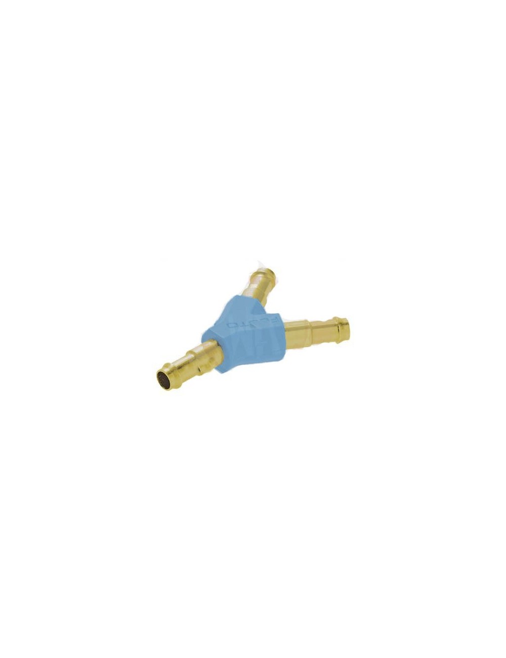 Raccord durit laiton en Y Ø 6mm