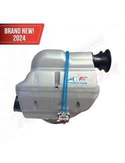 OK/KZ Go Kart Supporto Filtro Air Box Blu AF RADIATORE - MAGICKART