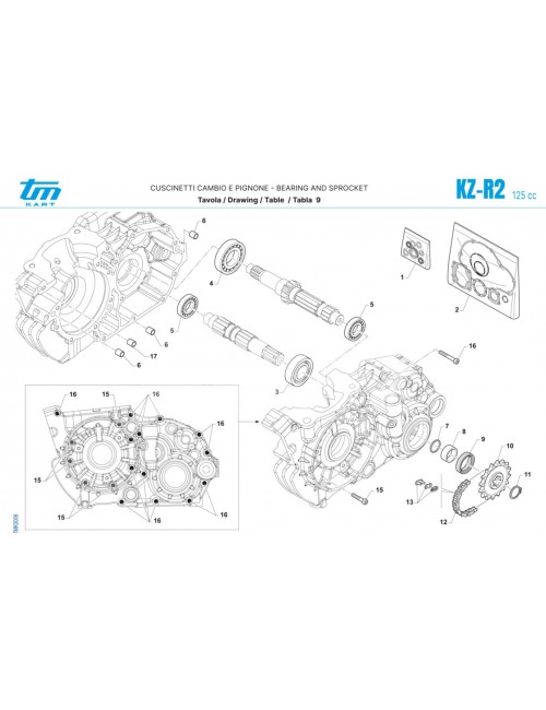 (1) TM K9 / KZ10 / R1 / R2...