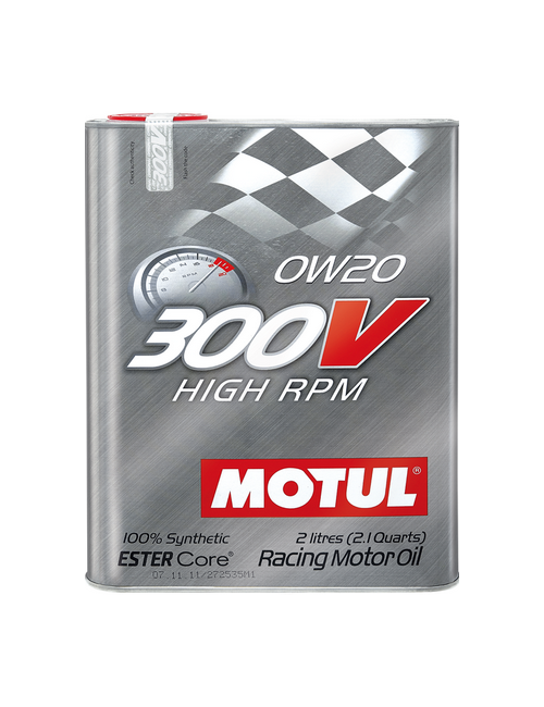 Aceite Motul 300V ALTA RPM 0W20