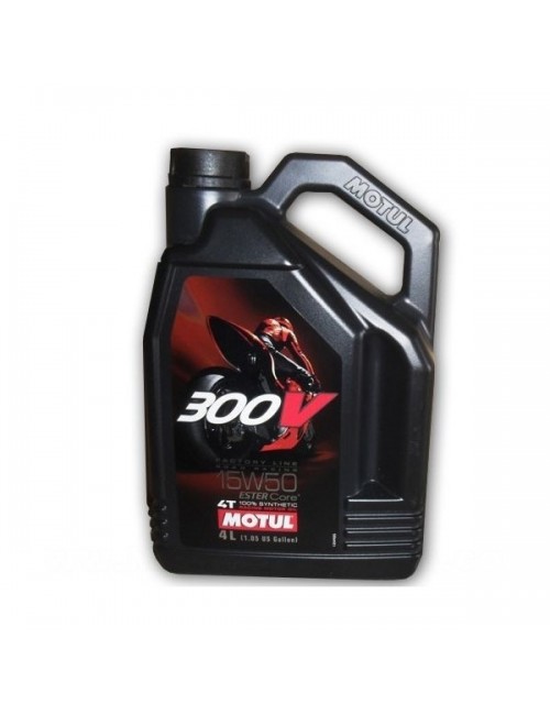 4 λίτρα 15W50 4T 100% Synthèse MOTUL 300V Factory Line Road Racing