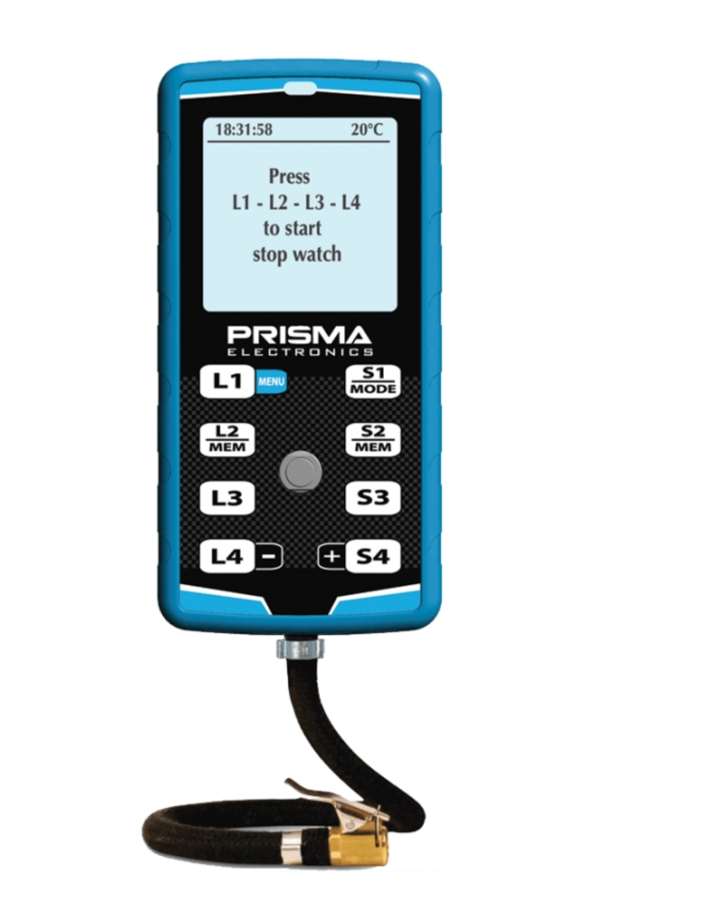 Manometro Digitale Hiprema 4 EVO CON CRONOMETRO 4 Piloti