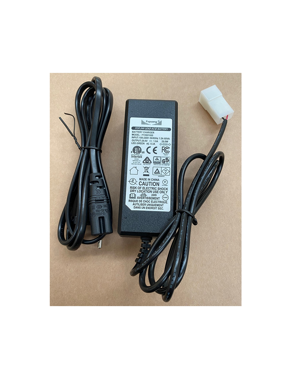 Cargador 24V carrito Dalmi-Magickart