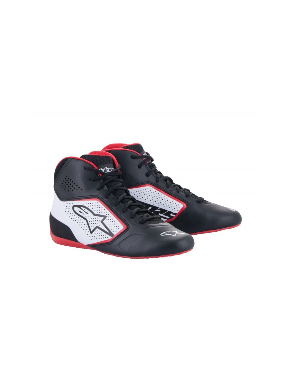 boots-Karting-Alpinestars-Tech-1-K-Start-V2-Black-White-Red -MagickArt