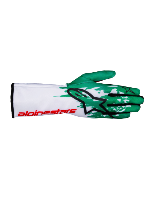 Handschuhe Alpinestars Tech 1 K V3 Green-Magickart