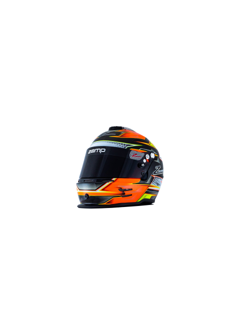 Casco infantil Zamp RZ-42Y CMR Naranja/Amarillo-Magickart