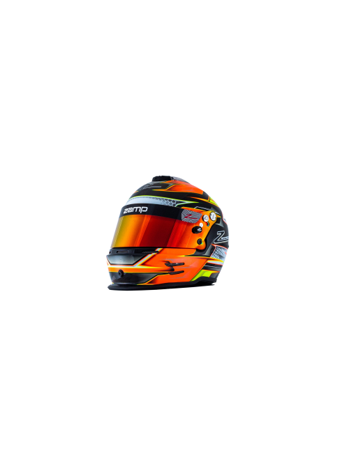 Casque Zamp RZ-42Y CMR Youth Orange/Jaune-Magickart