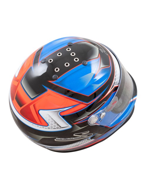 Casque ZAMP RZ 42 Youth Orange/Blue-Magickart